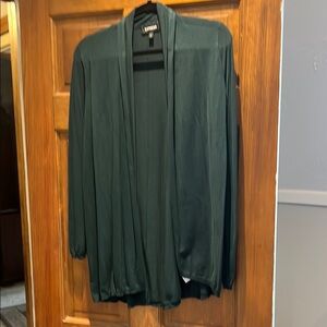 Express Dark Green Women's Cardigan